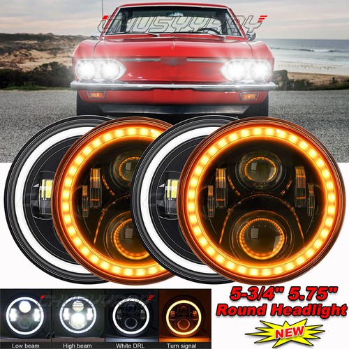 4pcs 75 round led - 4pcs,