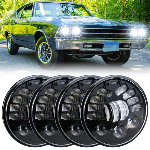 4pcs round for chevy - 4pcs,